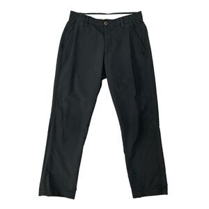 Under Armour Pants Mens 32 Black MatchPlay Loose Fit Relaxed Flat Front Golf